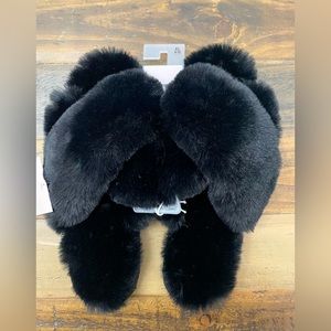 Womens LC Lauren Conrad
Sustainable x-band faux fur slide